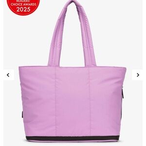 Calpak Lilac Luka expandable Tote Bag NWT